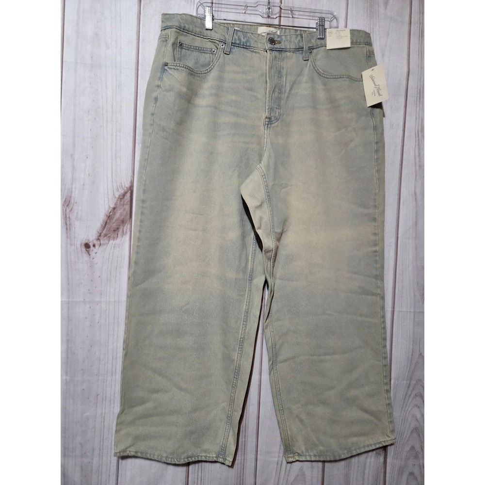 Universal Thread 90s Baggy Jeans Light Wash Mid Rise Size 17S Short Denim Pants